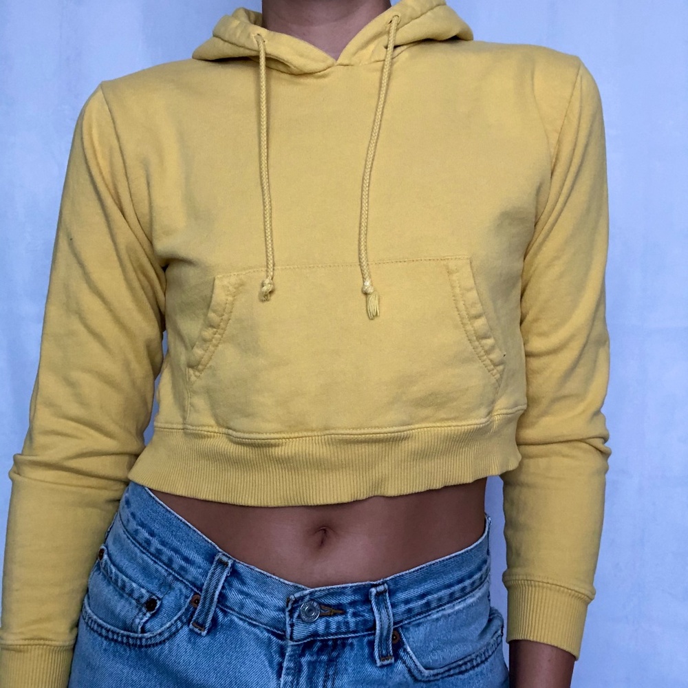 brandy melville cropped sweatshirt